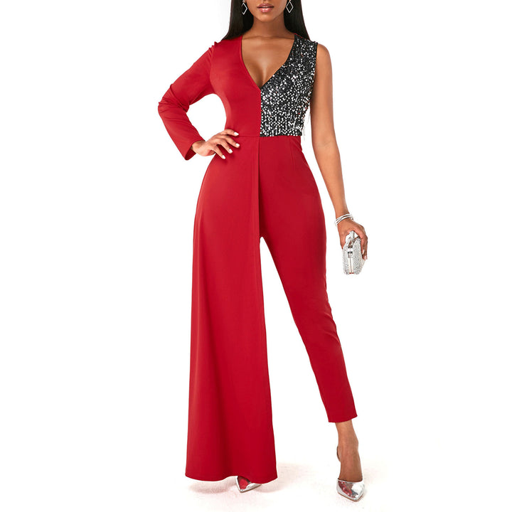 Women's Fashion Evening Party Jumpsuit-Suits & Sets-Zishirts