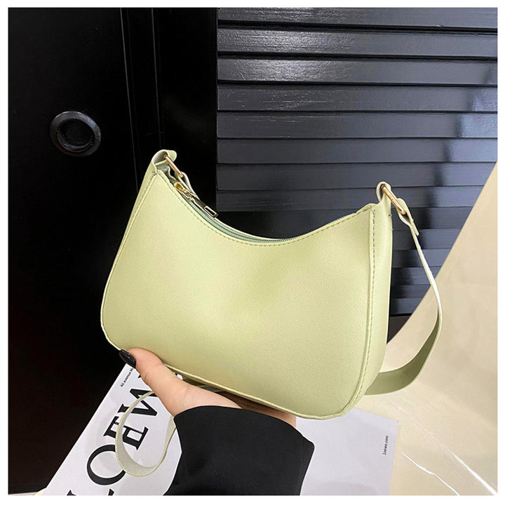 Women's Underarm Bag Solid Color Small Square Handbag Fashion Shoulder Bags-Women's Bags-Zishirts