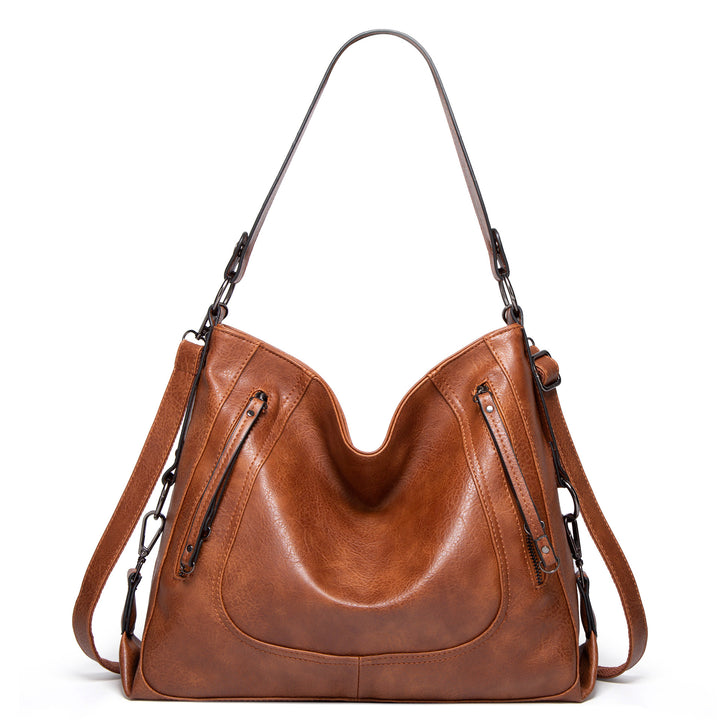 Fashion Large Capacity Totes Casual Handbag Shoulder Crossbody Retro Big Bag-Women's Bags-Zishirts
