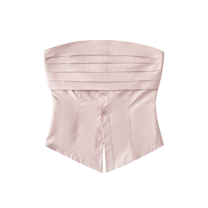Summer New Women's Fashion Cute Slim Vest-Blouses & Shirts-Zishirts