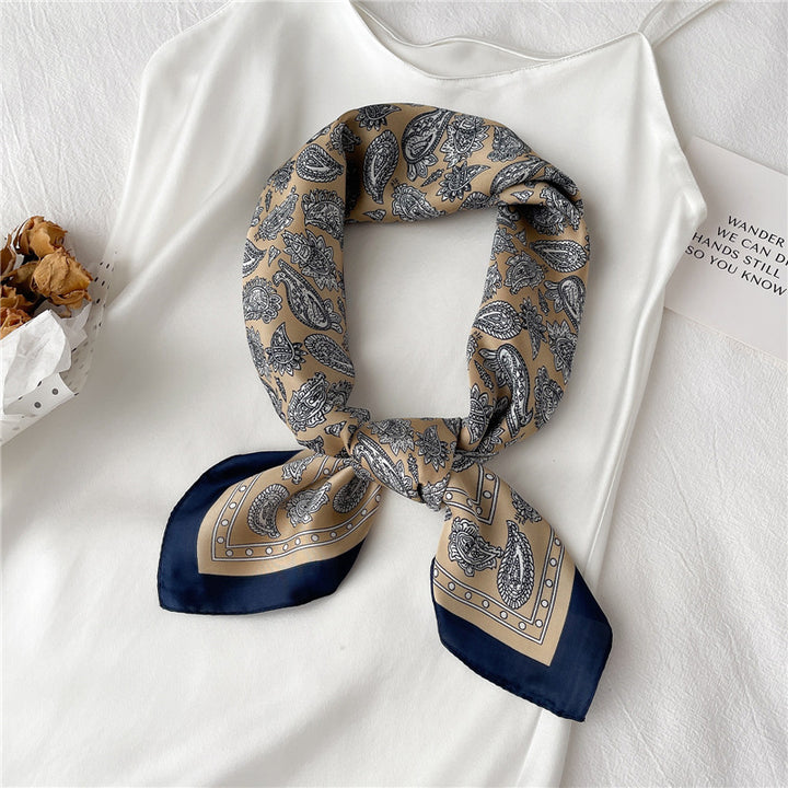 New Women's Scarves 70cm Love Bird Letter Pattern-Scarves & Wraps-Zishirts