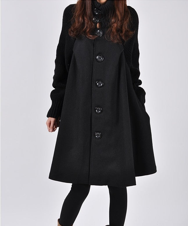 Fashion Mid-length Trench Coat For Women-Jackets-Zishirts