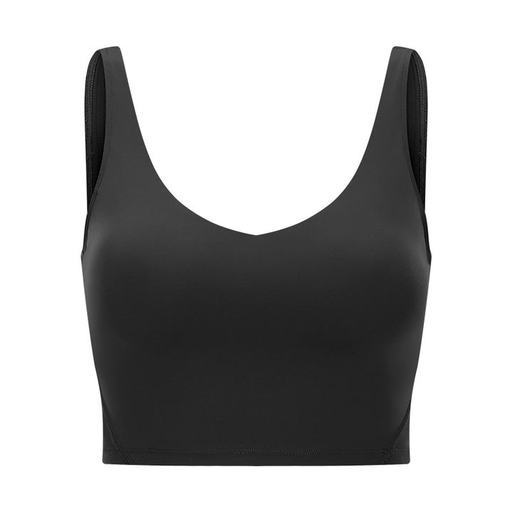 Women's Fashion U-shaped Beauty Back With Chest Pad Sports Vest-Women's Outerwear 2023-Zishirts