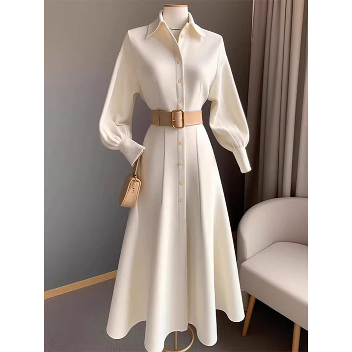 Formal Occasion Small White Dress-Lady Dresses-Zishirts