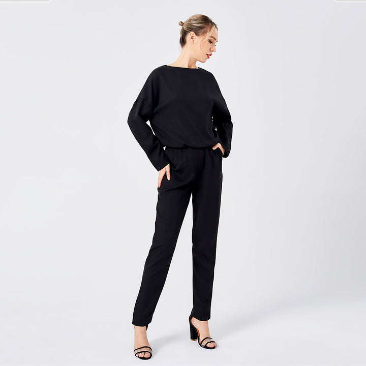 Sweater Two Piece Long Pants Set-Suits & Sets-Zishirts