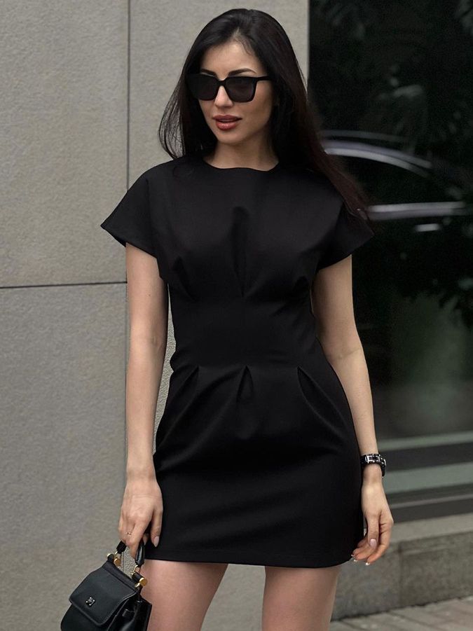 Women's Fashion Temperament Waist-controlled Slimming Slim Fit A- Line Dress-Lady Dresses-Zishirts