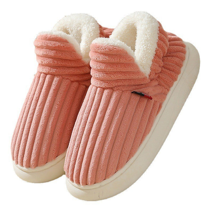 Men's And Women's Same Style Cotton Slippers-Womens Footwear-Zishirts