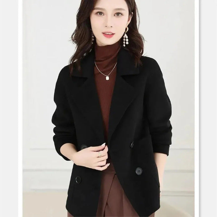 Korean Version Medium Length Loose Fitting Jacket For Women-Women's Outerwear 2023-Zishirts