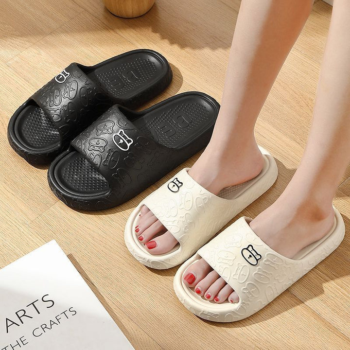 Cute Soft Bottom Non-slip Thick Bottom Cool Women's Slippers-Womens Footwear-Zishirts