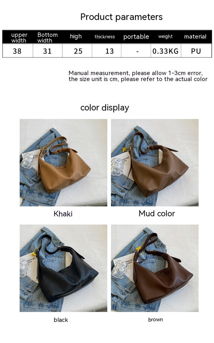 Fashion Large Capacity Women's All-match Commute Shoulder Bag-Women's Bags-Zishirts