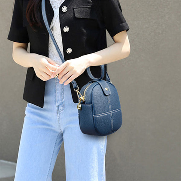 Fashion Embroidery Thread Portable Shoulder Messenger Bag-Women's Bags-Zishirts