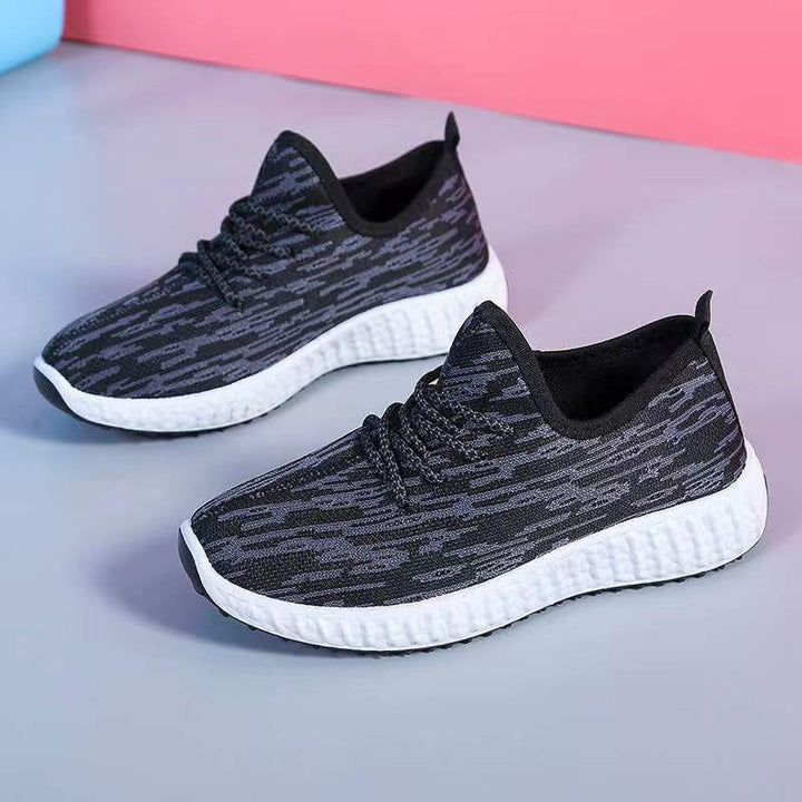 Korean Version Of Fashionable Casual Coconut Soft Sole Running Shoes-Womens Footwear-Zishirts