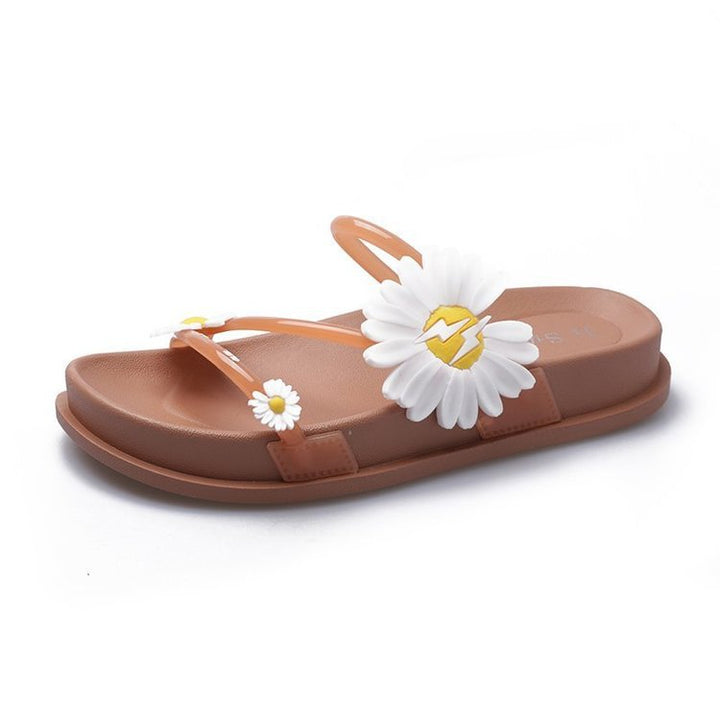 Slippers Mid Heel Platform Outdoor Casual Beach Shoes-Womens Footwear-Zishirts