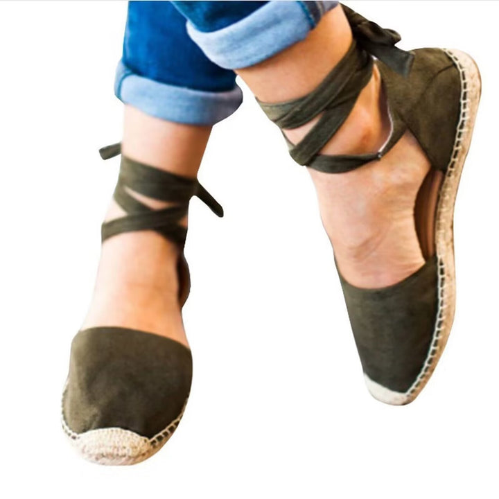 Casual Sandals Flat Strap Women's Sandals-Womens Footwear-Zishirts