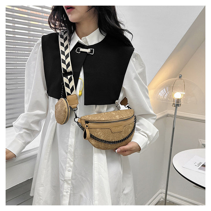 Women's Simple Chest Bag Temperament Chain Comfort And Casual Crossbody-Women's Bags-Zishirts