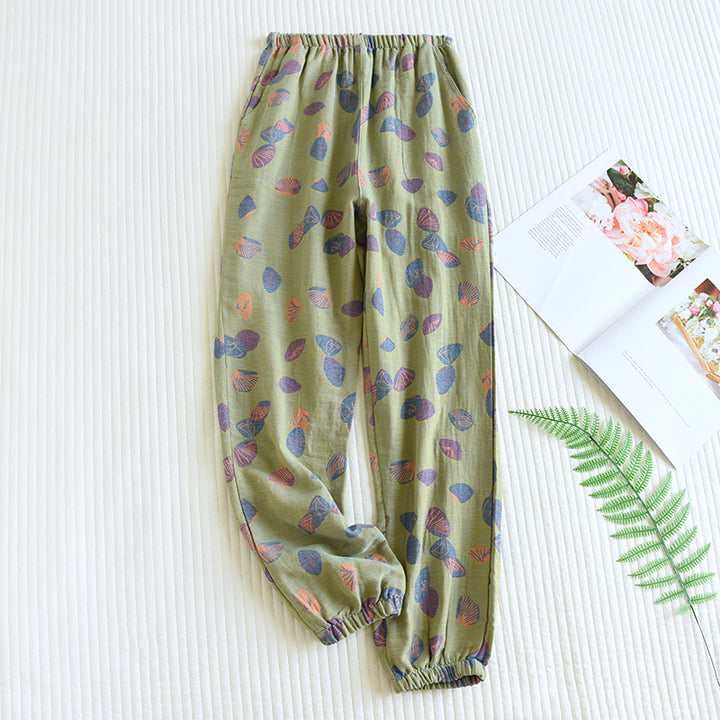 Women's Fashion Cotton Loose Anti-mosquito Home Pants-Women's Outerwear 2023-Zishirts