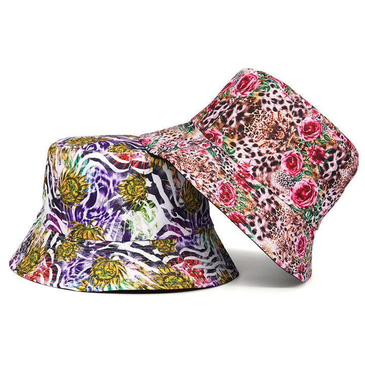 Women's European And American Fashionable Printed Sun Hat-Women's Outerwear 2023-Zishirts