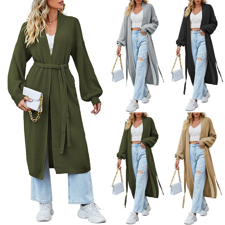 Knitted Cardigan Loose Sweater Coat Women's Clothing-Women's Outerwear 2023-Zishirts