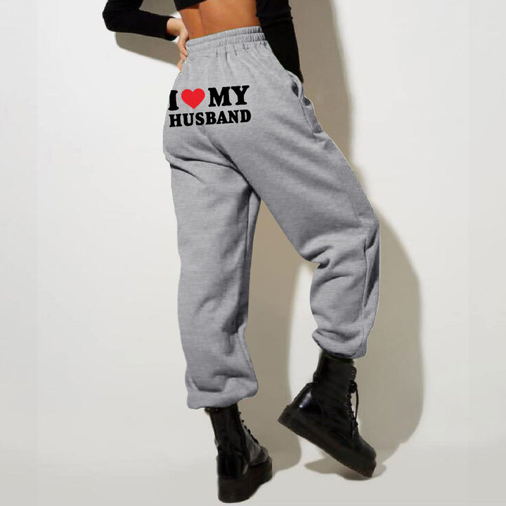 Printed Casual Sweatpants Men And Women-Women's Outerwear 2023-Zishirts