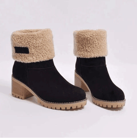 Miss Winter Women Snow Boots Warm Boots-Womens Footwear-Zishirts