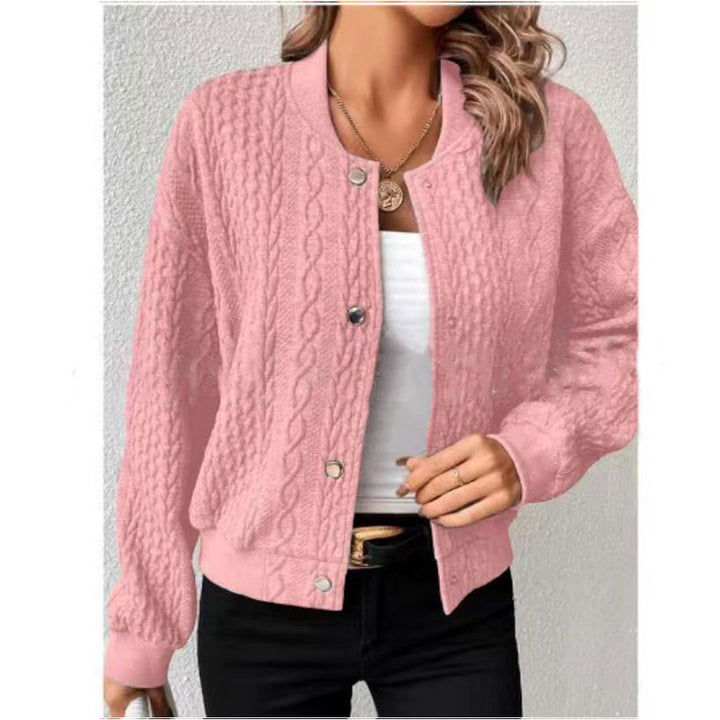 Women's Baseball Uniform Jacket Coat-Jackets-Zishirts