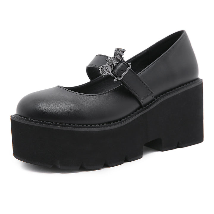 Women's Thick-soled Muffin Artistic Low-cut Shoes-Womens Footwear-Zishirts