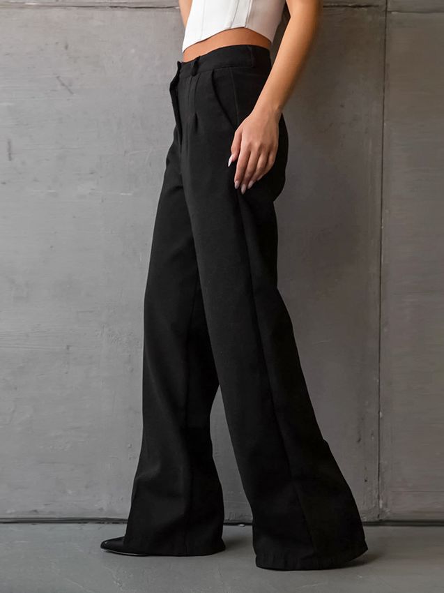 Women's Fashionable Casual Versatile High Waist Casual Pants-Suits & Sets-Zishirts