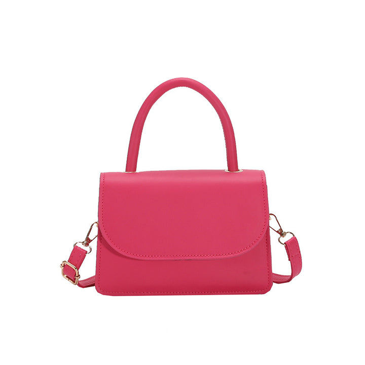 Versatile Casual Flip Simple Shoulder Handbag-Women's Bags-Zishirts