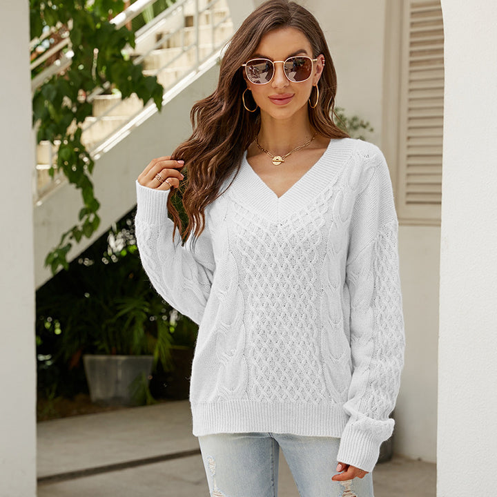 Fashion All-matching Loose Pullover Women-0-Zishirts