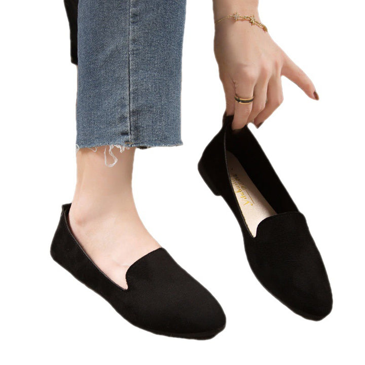 Women's Fashion Casual All-matching Flat Shoes-Womens Footwear-Zishirts