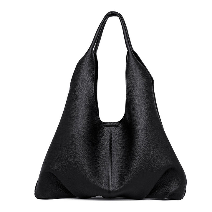 Ins Design Underarm Bags Fashion Solid Color Large Capacity Simple Shoulder Bag For Women Party Bags-Women's Bags-Zishirts