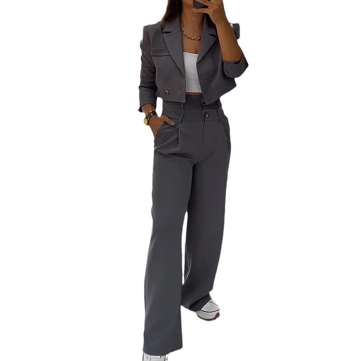 Women's Fashion Tops Casual Pants Suit-Suits & Sets-Zishirts