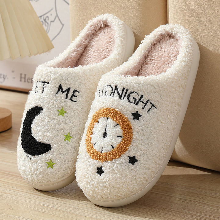 Winter Cute Cartoon Home Cotton Slippers-Womens Footwear-Zishirts