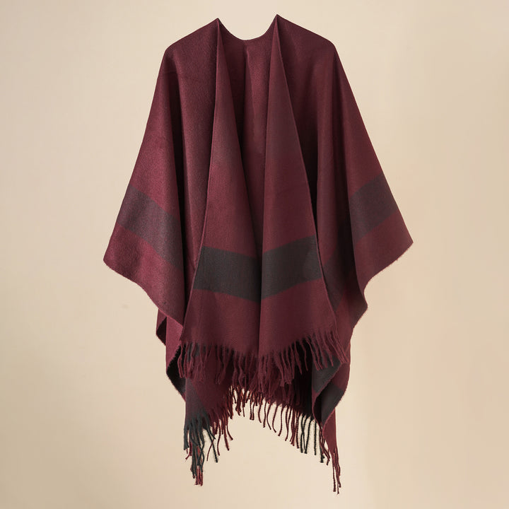 Shawl Cloak Robe Warm Fashion Autumn And Winter-Scarves & Wraps-Zishirts