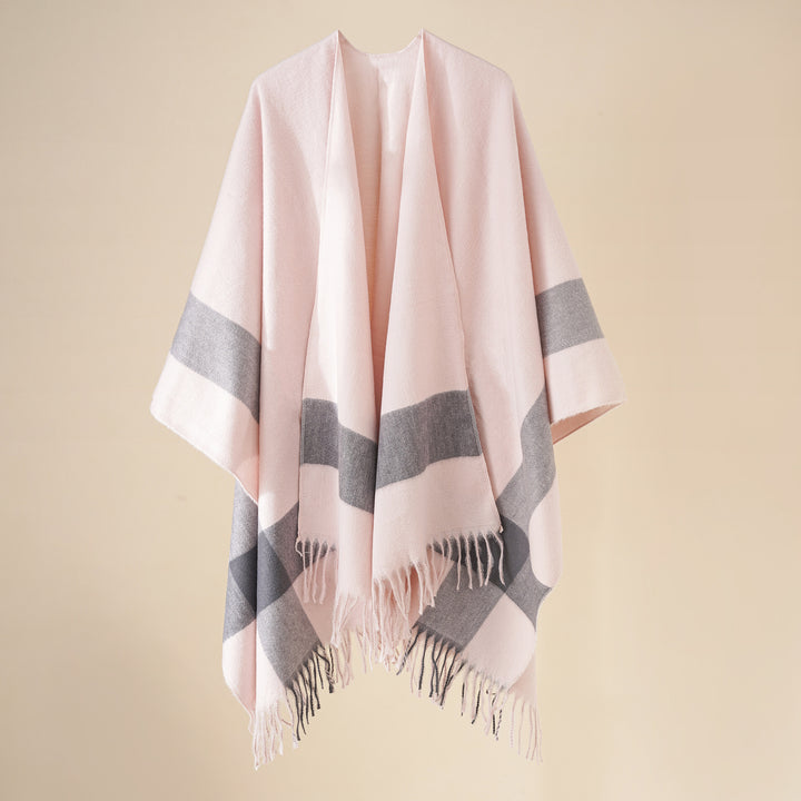 Shawl Cloak Robe Warm Fashion Autumn And Winter-Scarves & Wraps-Zishirts