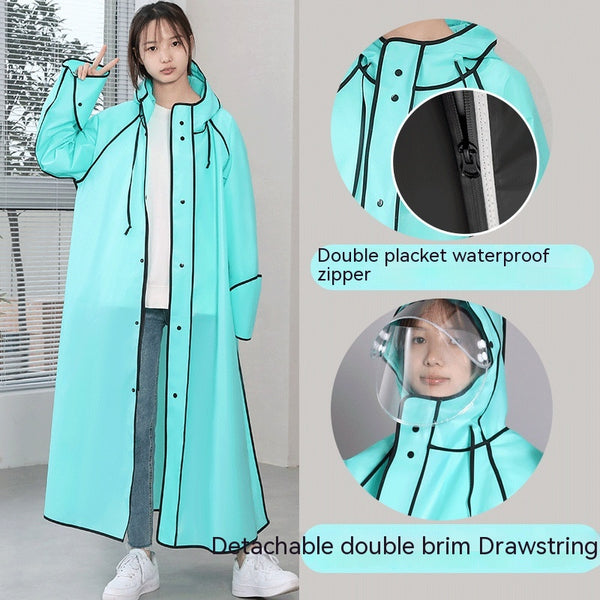 Electric Bike Raincoat Riding Rain-proof-Suits & Sets-Zishirts