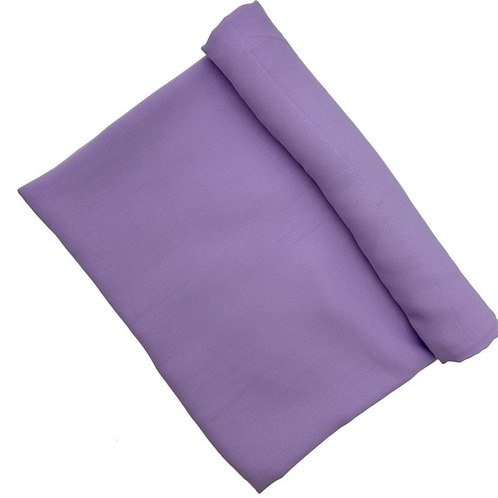 Women's Satin Chiffon Pleated Scarf-Scarves & Wraps-Zishirts