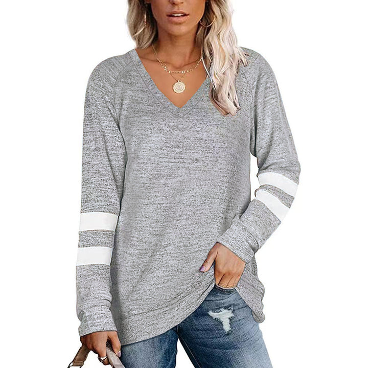 Women's New Loose-fitting Casual T-shirt Top-Blouses & Shirts-Zishirts