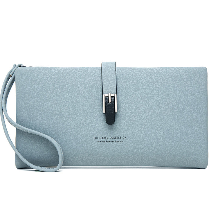 Long Female Wallet Simple Clutch-Women's Bags-Zishirts