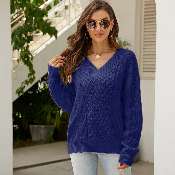 Fashion All-matching Loose Pullover Women-0-Zishirts