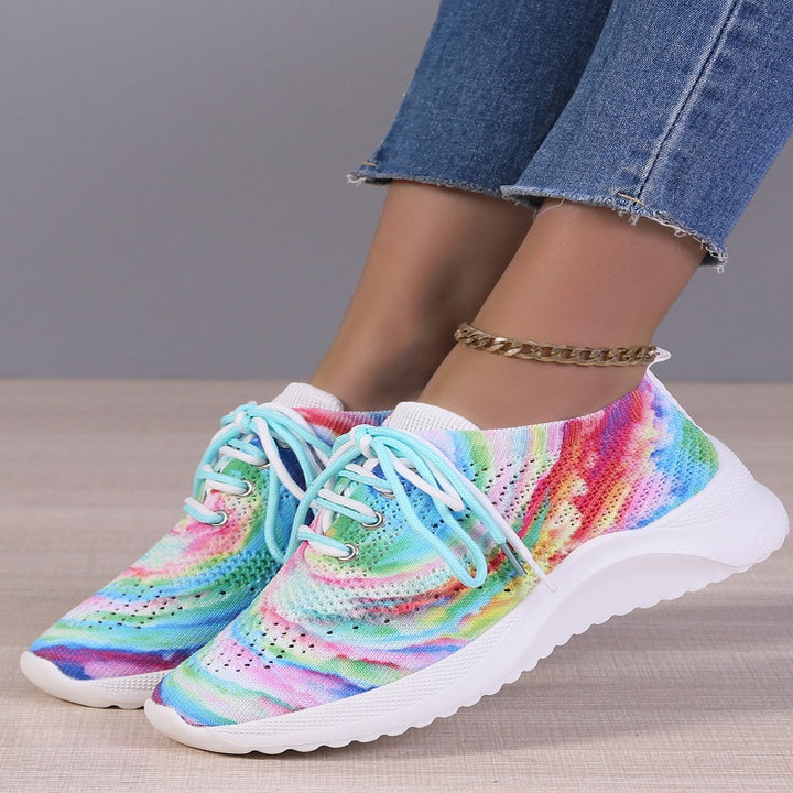 Sports Shoes Graffiti Colorful Women-Womens Footwear-Zishirts