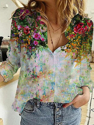 Women's 3D Digital Printing Shirt-Suits & Sets-Zishirts