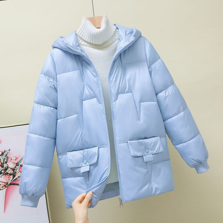 Women's Winter Loose Fashion Short Cotton Coat-Jackets-Zishirts