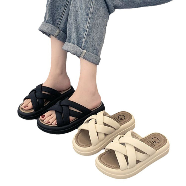 Women's Summer Outdoor Slippers Fashion-Womens Footwear-Zishirts