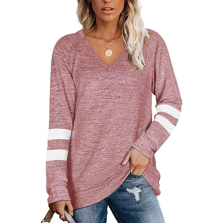 Women's New Loose-fitting Casual T-shirt Top-Blouses & Shirts-Zishirts