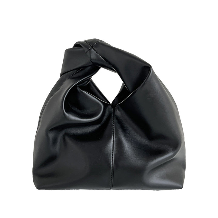 Girls' Handbag Soft Leather Pleated Clouds-Women's Bags-Zishirts
