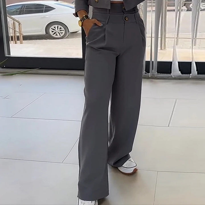 Women's Fashion Tops Casual Pants Suit-Suits & Sets-Zishirts