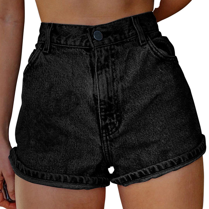 Printed Summer Artistic Vintage Women's Clothing Denim Shorts-Womens 2024 March-Zishirts