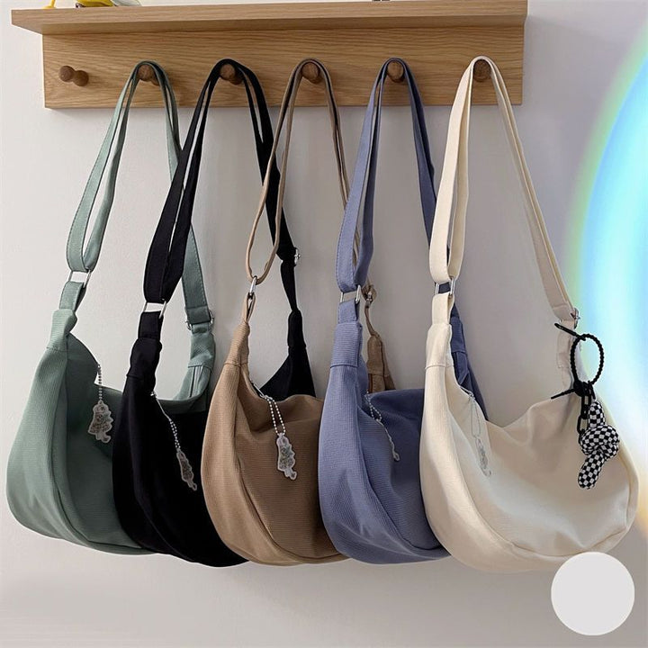 Women's Fashion Simple Solid Color Crossbody Bag-Women's Bags-Zishirts