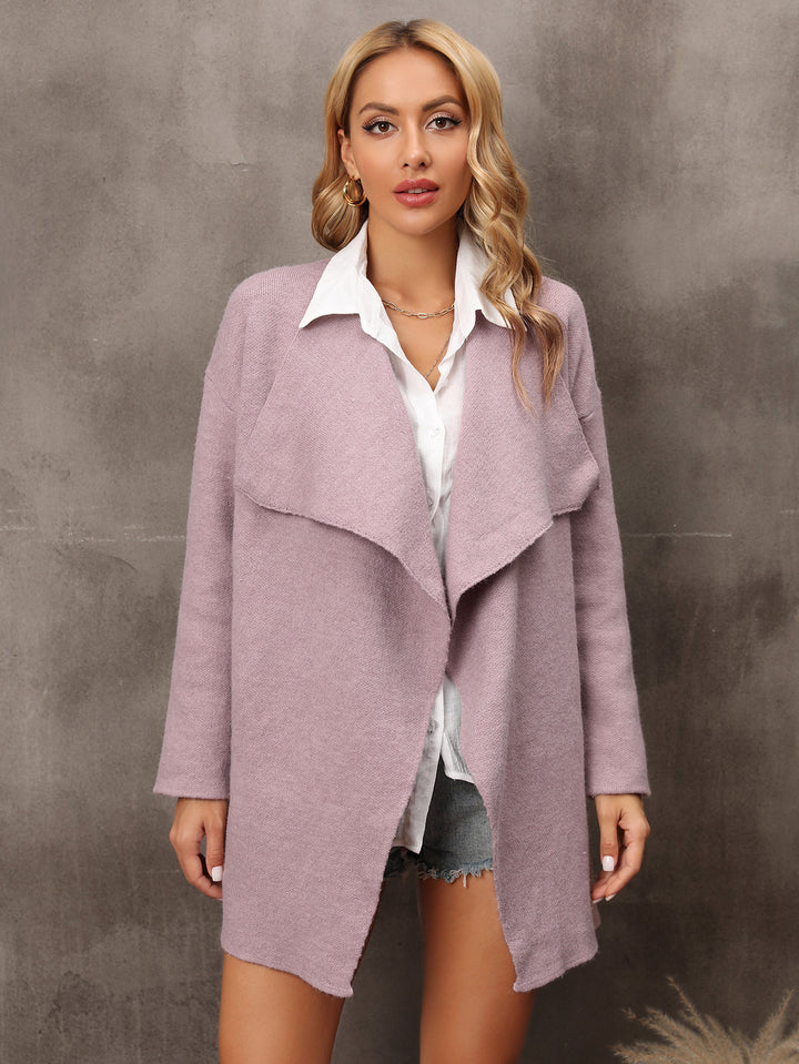 Plus Size Women's Long Fashion Coat-Womens 2024 March-Zishirts